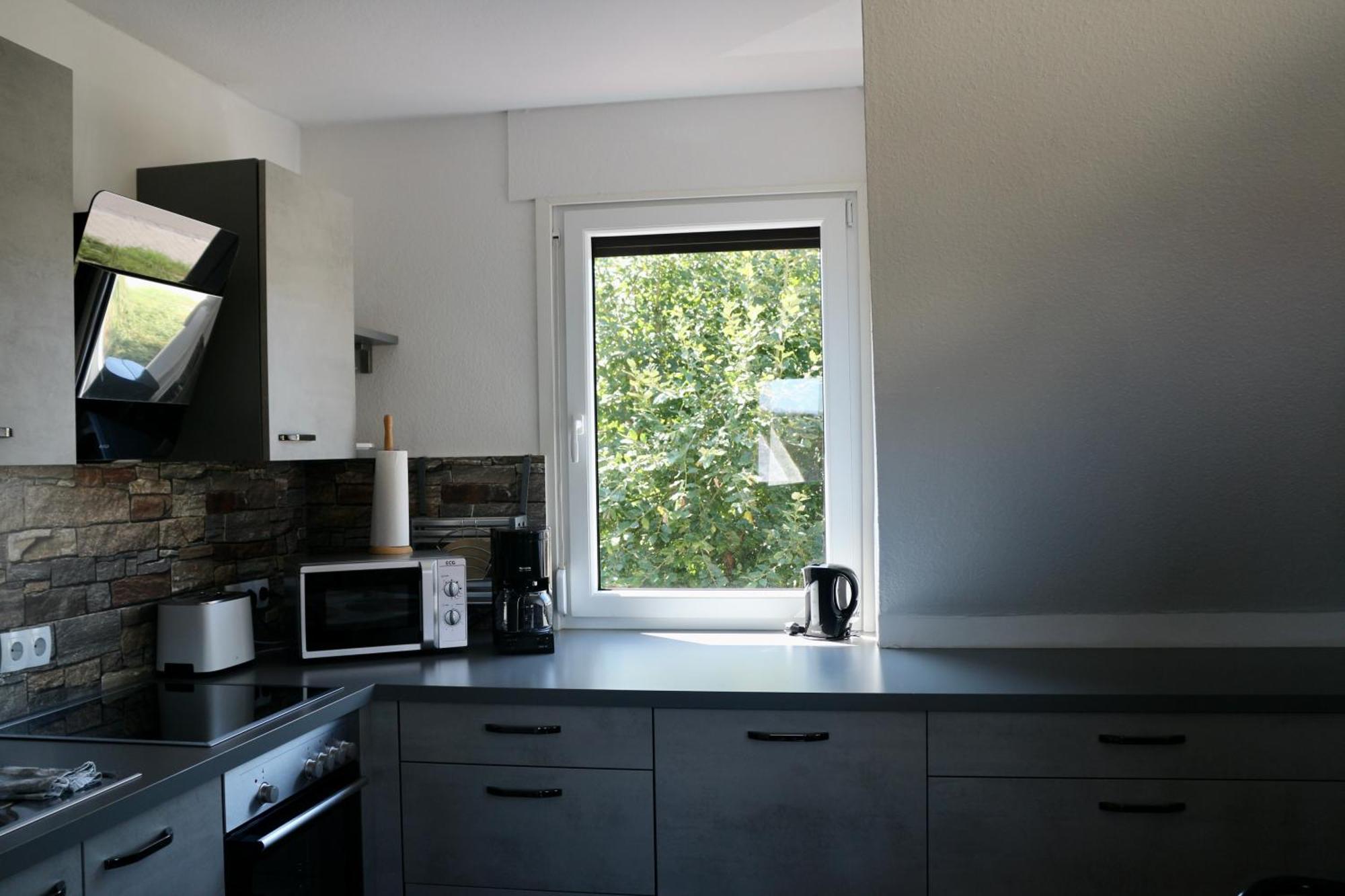 Gemuetliches Apartment Am Brombachsee Mit Seeblick. Absberg Bagian luar foto